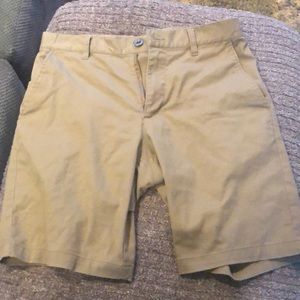 Tan RVCA shorts